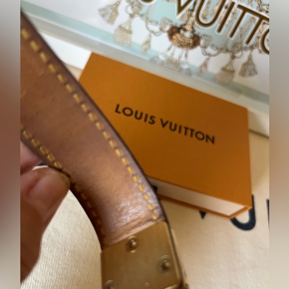 Louis Vuitton Leather Koala Nomade LV Cuff Bracelet - Picture 5 of 14